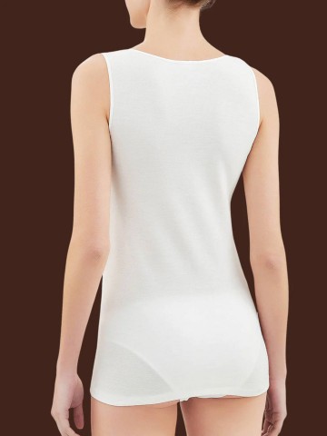 MAGLIA SINTONIA SPALLA LARGA RAGNO 072452 BIANCO LANA