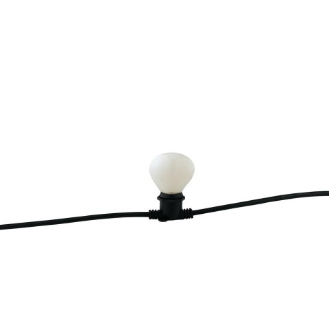 SERIE 10 LAMPADINE CAVO NERO  02789  SUPER PROMO