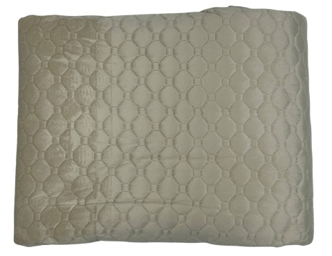 TRAPUNTINO VELVET MATRIMONIALE SUPER PROMO BEIGE