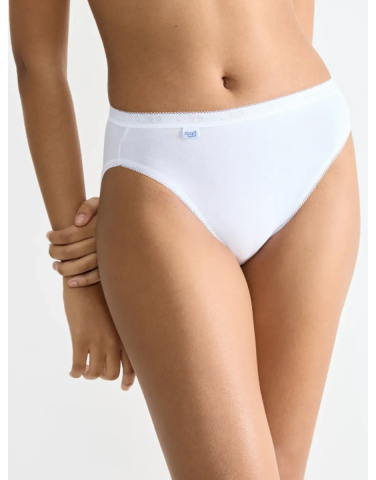 BASIC TAI SLIP PACCO DOPPIO SLOGGI 10107304 DONNA BIANCO