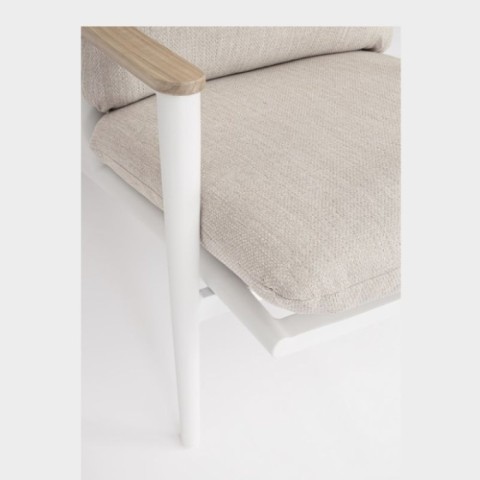 SET SALOTTO CON CUSCINI IBISCO BIANCO 0663820