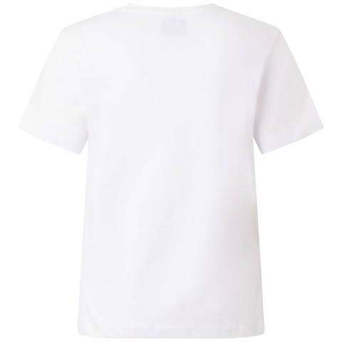 T-SHIRT DONNA LOGO SYLVIE 321Z4YW 001 BIANCO