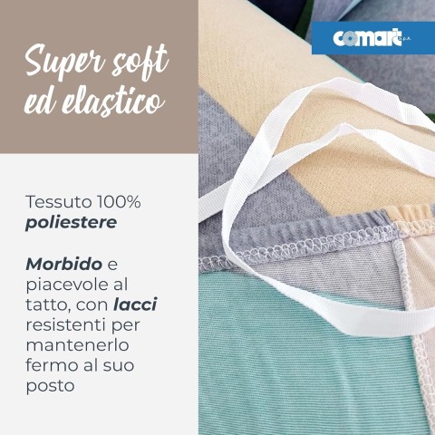 COPRIDIVANO FASCHION 3 POSTI COMART DIS. 6