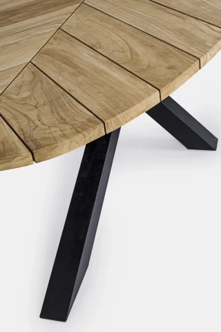 TAVOLO PALMDALE 240X110 CARBON 0804741