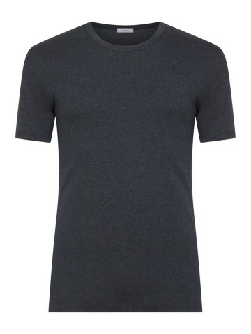 MAGLIA TERMICA  100% COTONE MANICHE CORTE U801A7 RAGNO PIOMBO MELANGE