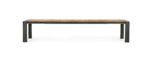 CAMERON TAVOLO ALLUNGABILE 253/319/384X110 ANTRACITE BIZZOTTO