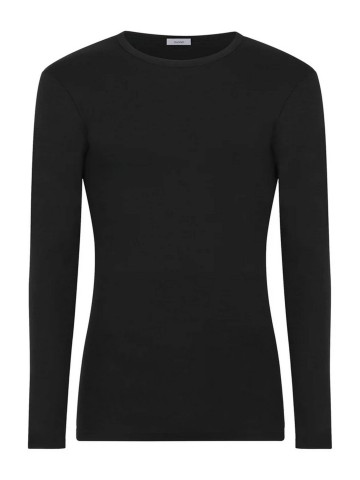 MAGLIA TERMICA 100% COTONE  MANICA LUNGA U801A9 RAGNO NERO