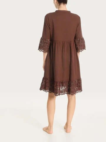 ABITINO DONNA COLLO COREANA DS91DG CHOCOLATE FONDANT