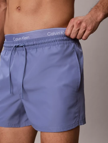 COSTUME DA BAGNO UOMO N61024 CALVIN KLEIN BLUE TULIP
