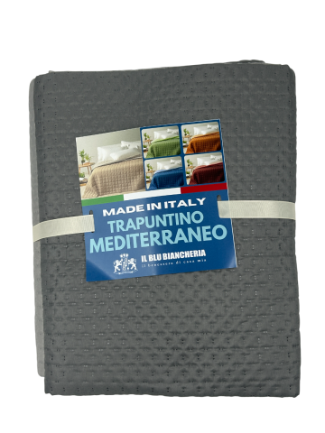 TRAPUNTINO PRIMAVERILE MATRIMONIALE SUPER PROMO ILBLUCASA ANTRACITE