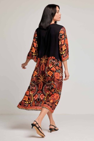 KIM KAFTAN DONNA DAVID DA26-085 MULTICOLOR