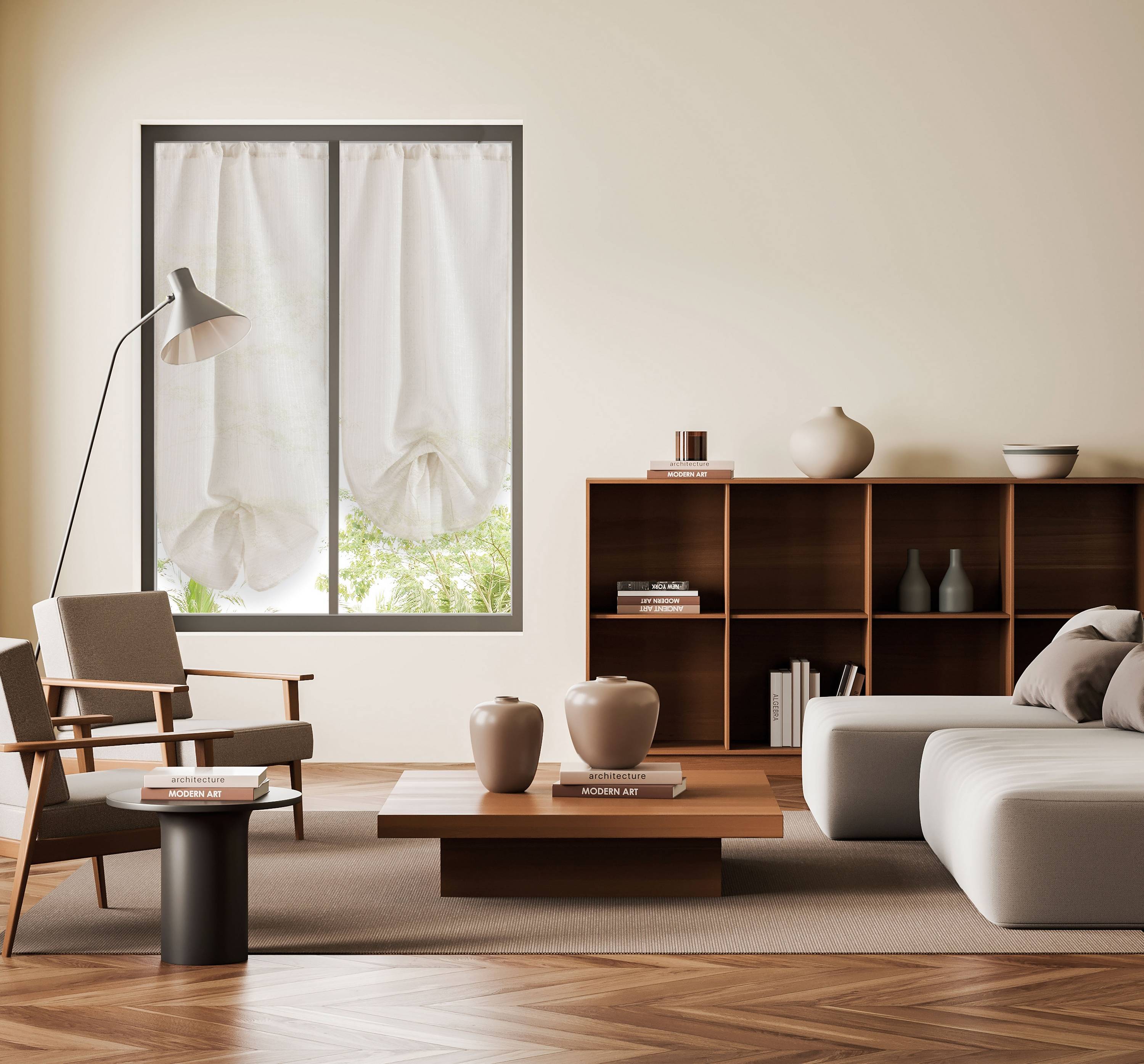 STRASBURGO COPPIA TENDINE 60X150 ZF0283 LINO