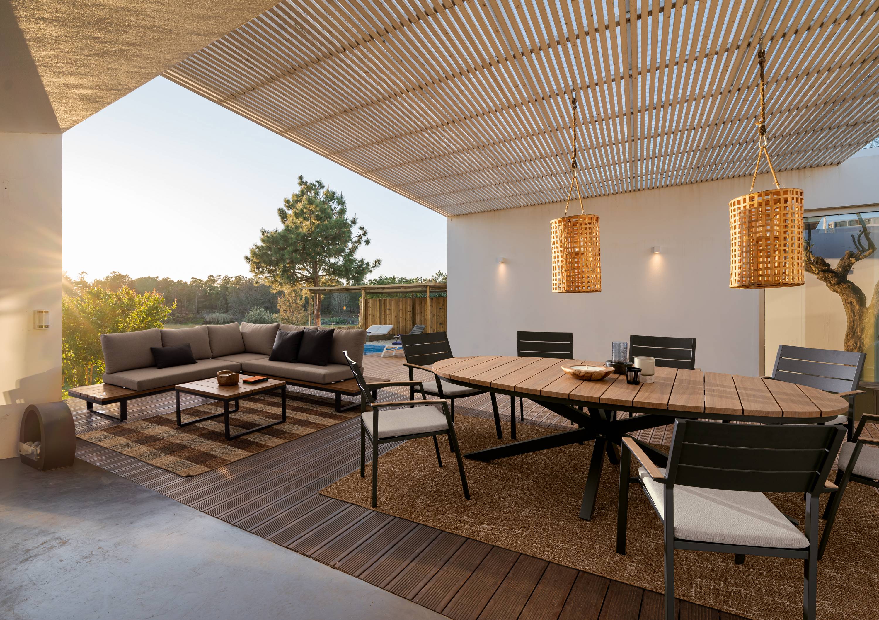 TAVOLO ZELMAR 218X115 ANTRACITE YK13 0663791