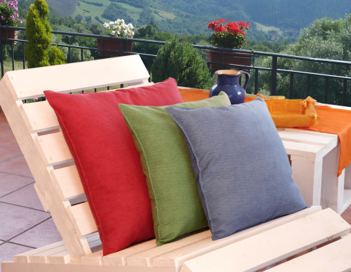CUSCINO ARREDO ANTIGOCCIA CA50P317 50x50cm MARRONE