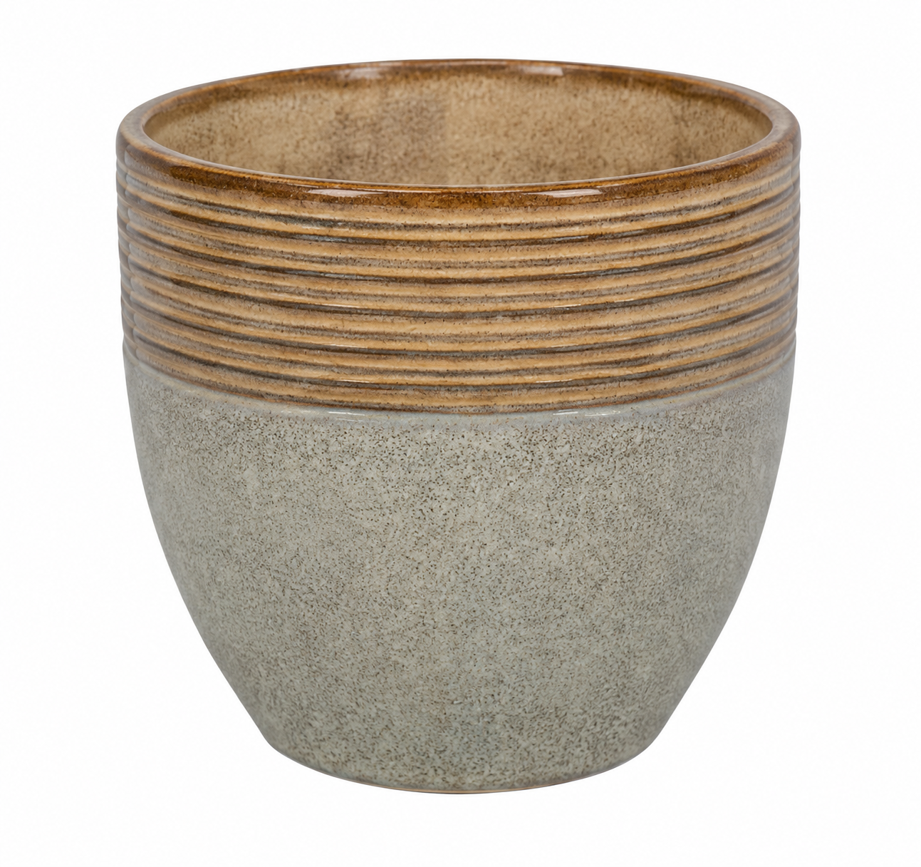 VASO CERAMICA CORSICA M D27X26H BIC.TERR