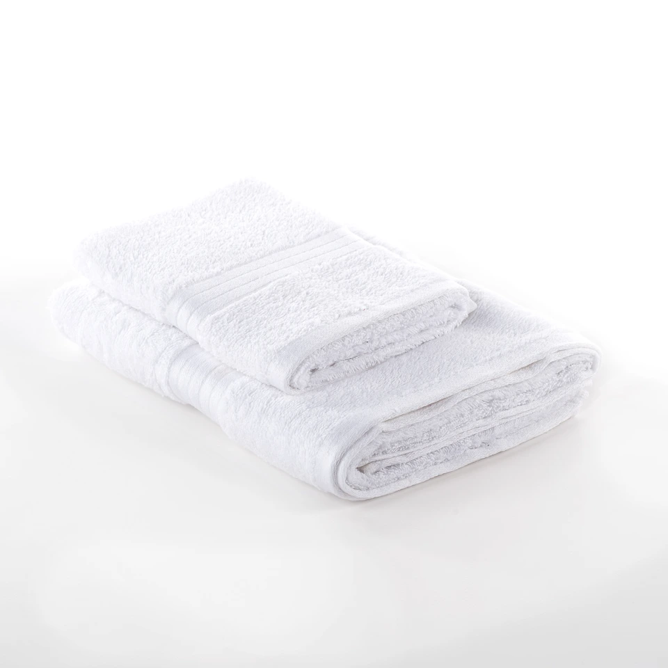 LIVING SET ASCIUGAMANI 1+1 VIA ROMA, 60 SS0035 BIANCO