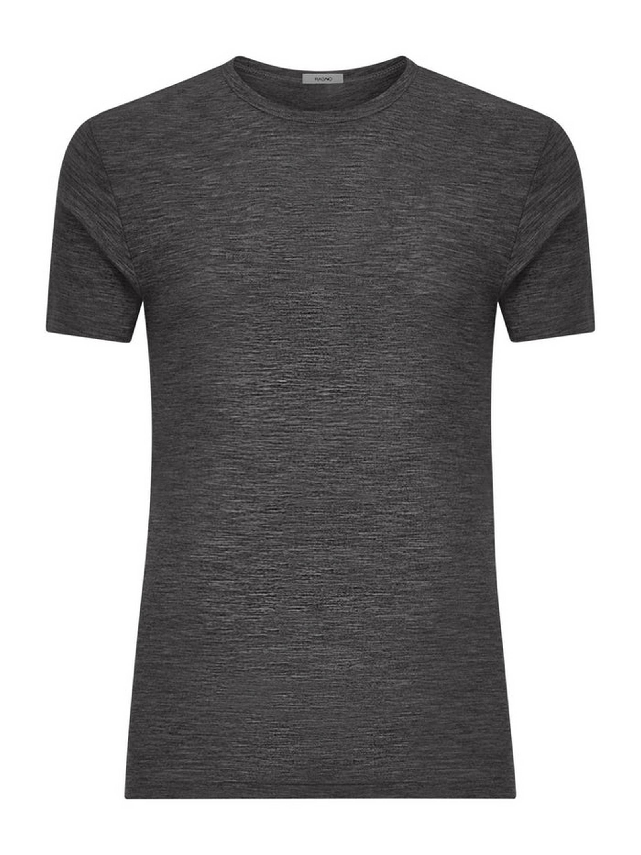 MAGLIA WSK MEZZA MANICA GIROCOLLO RAGNO 601597 ARDESIA MEL