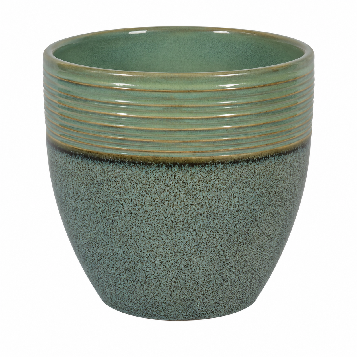 VASO CERAM CORSICA S D22X21H BIC.SMERALD