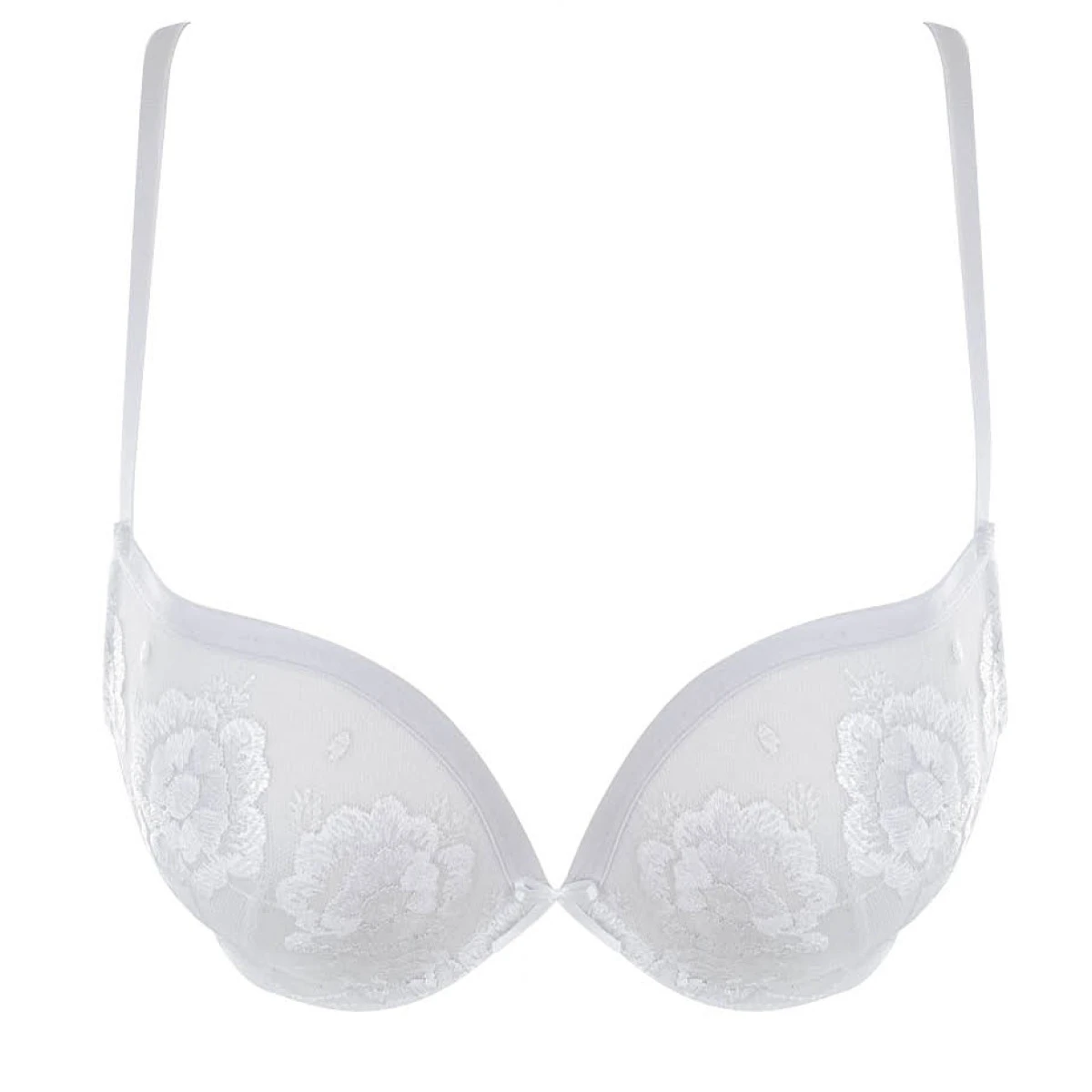 IL PUSH UP REGGISENO COPPA B LOVE AND BRA BIANCO