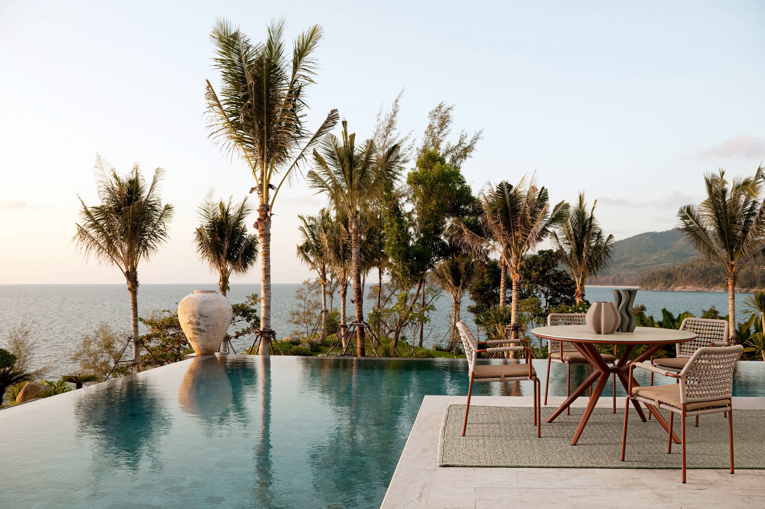 TAVOLO CABAS D120 RAME 0666125