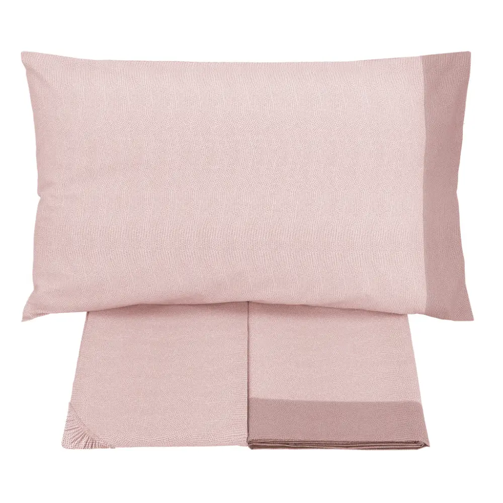 CHROMO COMPLETO LENZUOLA MATRIMONIALE GABEL 13463 ROSE'