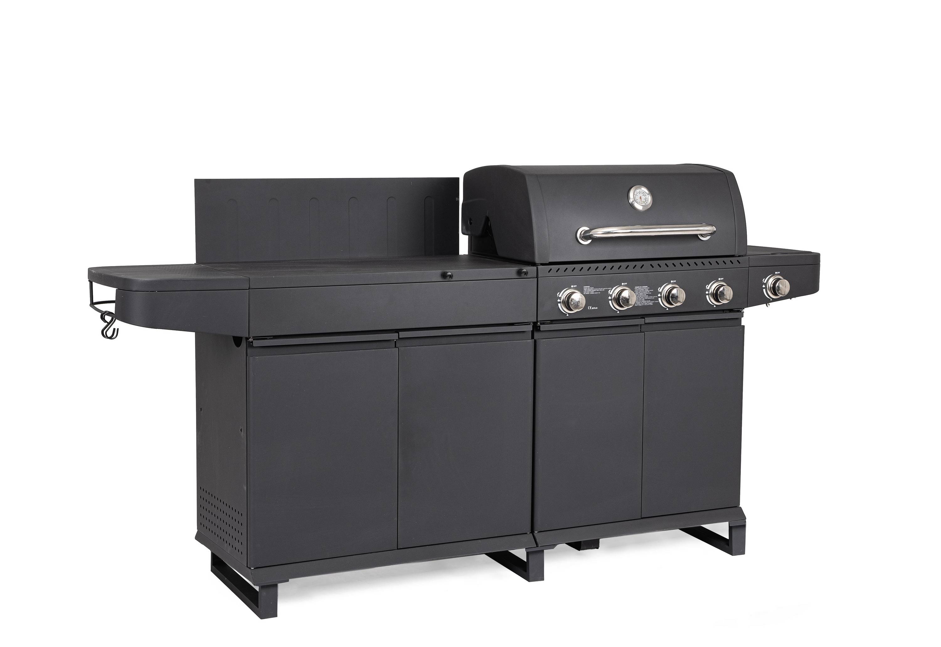 CUCINA A GAS MERITA ANTRACITE 0790305