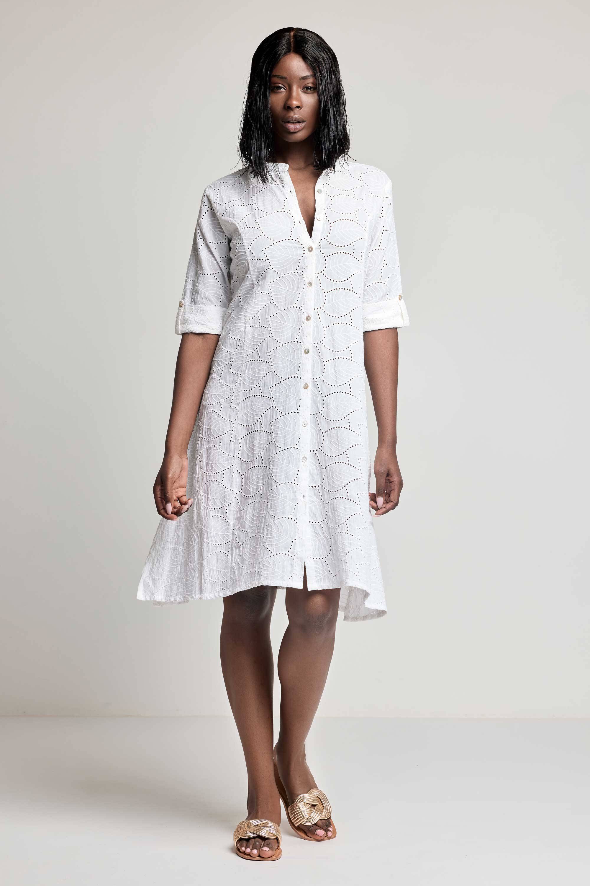 SAGE ABITO DONNA DAVID DB26-002 WHITE