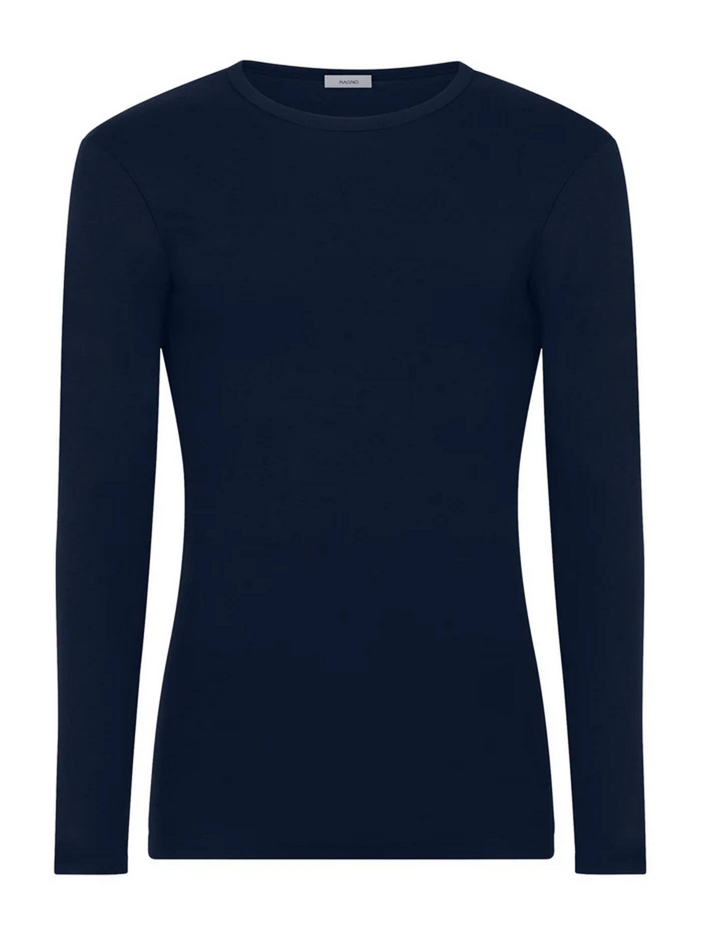 MAGLIA TERMICA 100% COTONE  MANICA LUNGA U801A9 RAGNO BLUE