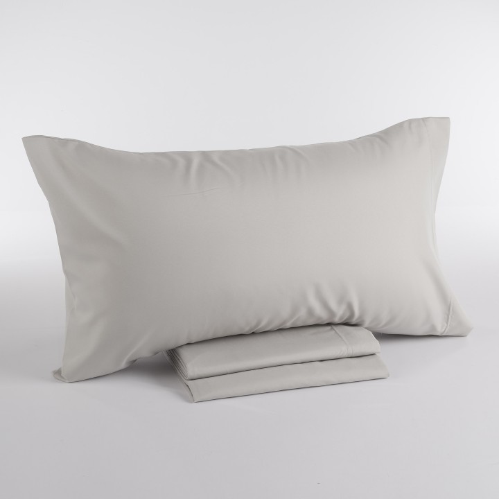 NO STIRO - MORE TIME COMPLETO LETTO MATRIMONIALE ILBLUBIANCHERIA SILVER
