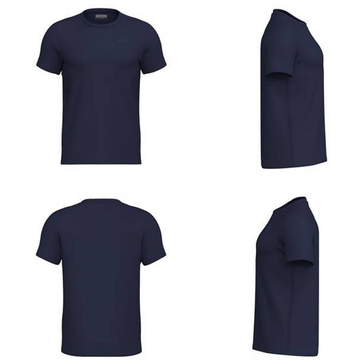 MAGLIA MANICA CORTA SLIM FIT 304J150 KAPPA BLUE MARINE - BLUE I