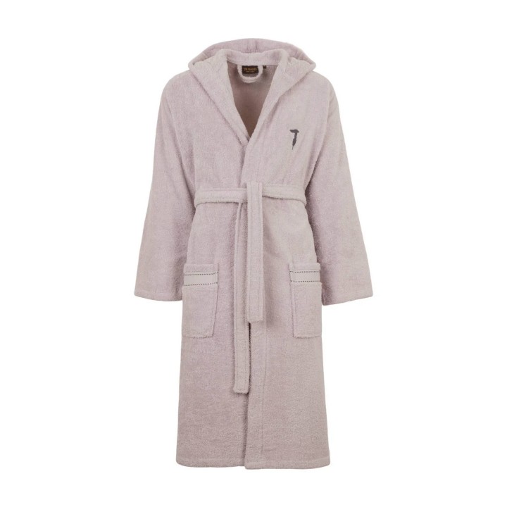 RIBBON ACCAPPATOIO IN SPUGNA UNISEX TRUSSARDI GRIGIO PERLA