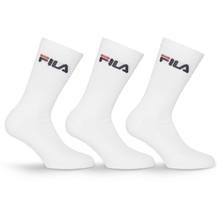 CALZA DA TENNIS 3 PAIA FILA F9505 300 BIANCO