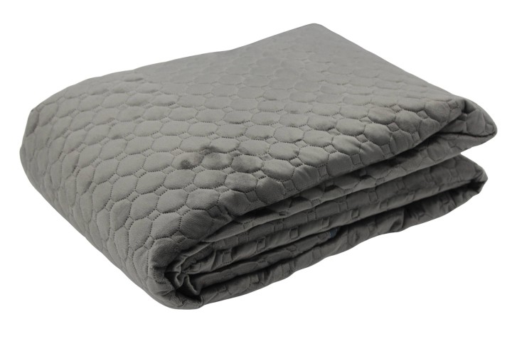 TRAPUNTINO VELVET MATRIMONIALE SUPER PROMO PERLA