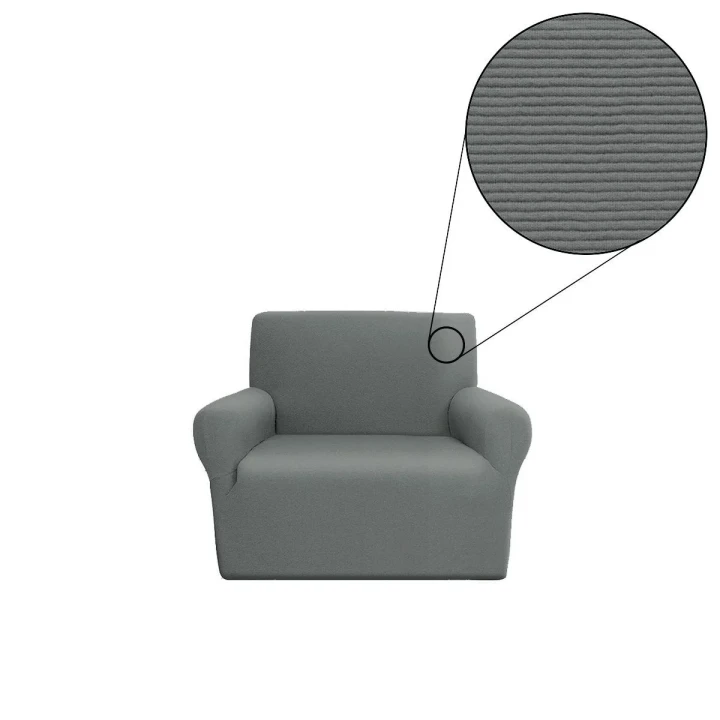 YES COPRIPOLTRONA ELASTICIZZATO LINEAORO GREY