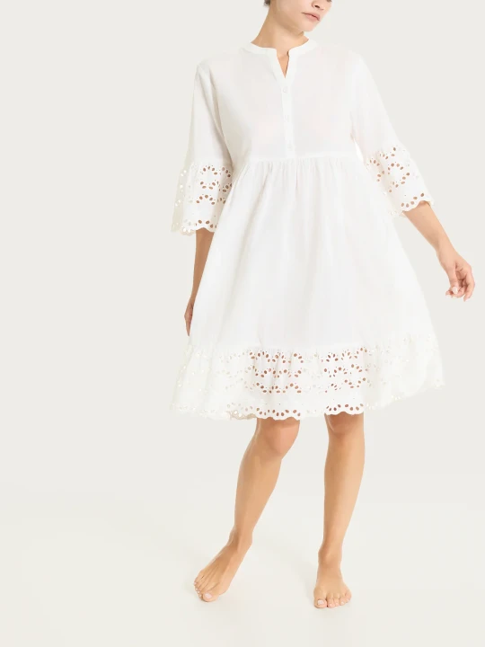 ABITINO DONNA COLLO COREANA DS91DG BIANCO