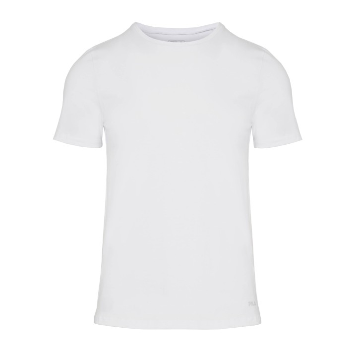 T-SHIRT MANICA CORTA GIROCOLLO FILA FU5002 BIANCO