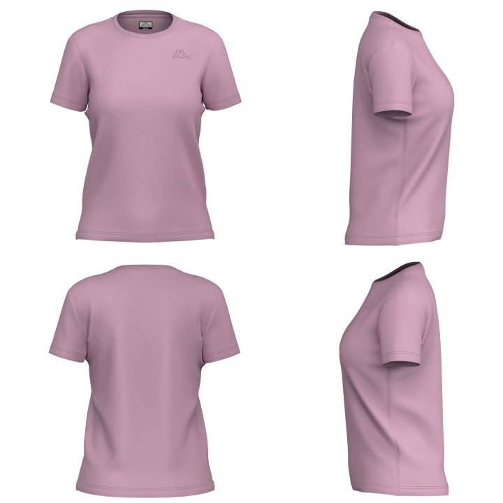 T-SHIRT DONNA LOGO SYLVIE 321Z4YW PINK NOSEGAY