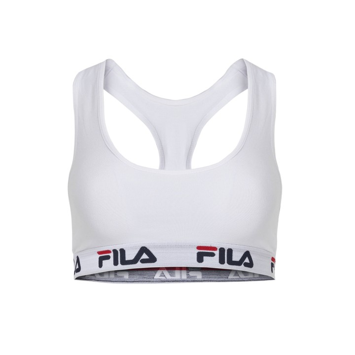 BRASSIERE SPORT FILA FU6042 BIANCO