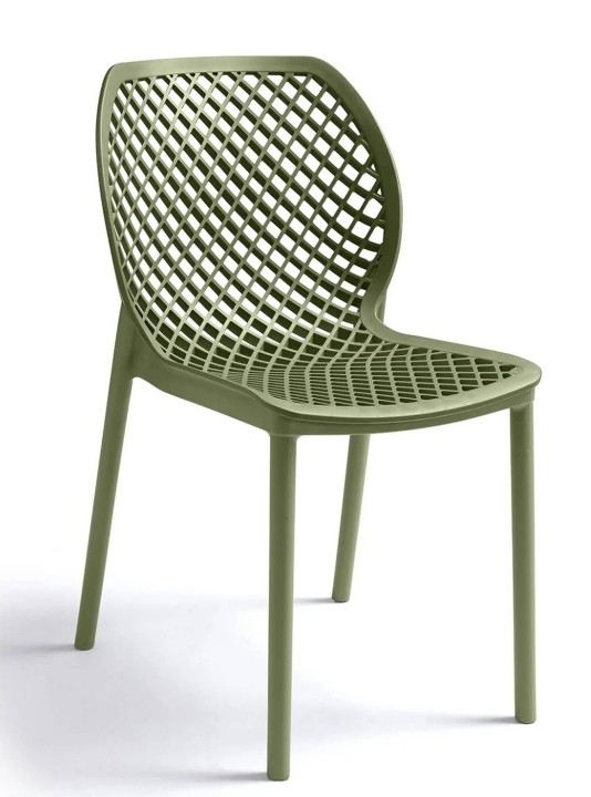 SEDIA C/BRACCIOLI ARIA ARMCHAIR ART 315 PINE GREEN