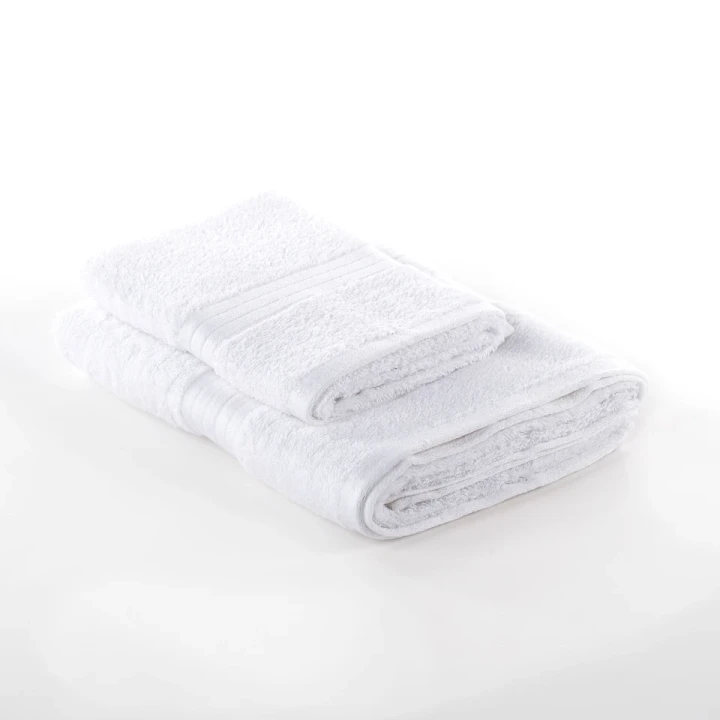 LIVING SET ASCIUGAMANI 1+1 VIA ROMA, 60 SS0035 BIANCO