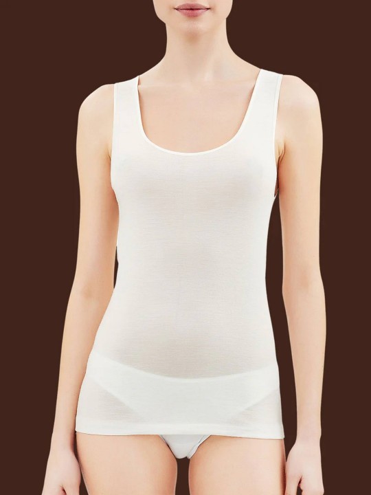 MAGLIA MERINOSETA SPALLA LARGA RAGNO 074022 BIANCO LANA