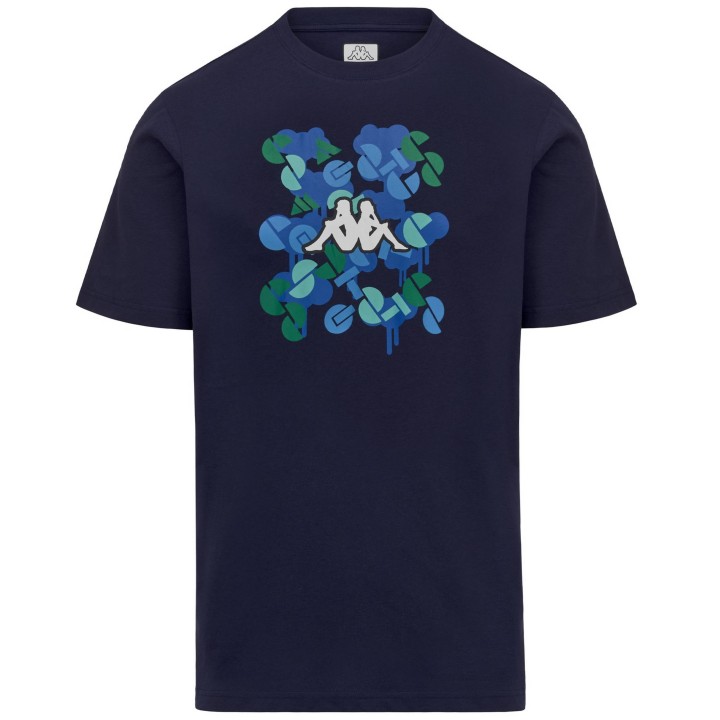T-SHIRT UOMO LOGO INFOR 342463W BLUE MARINE