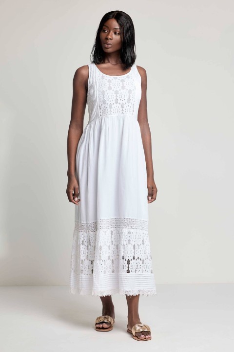 BALI ABITO DONNA DAVID DB26-009 WHITE