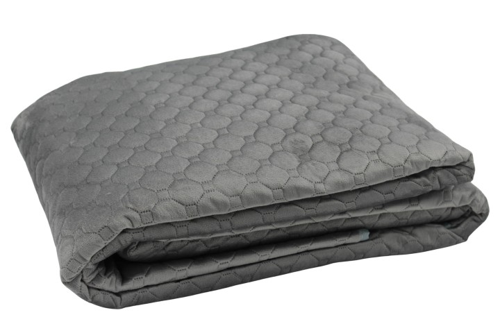 TRAPUNTINO VELVET MATRIMONIALE SUPER PROMO ANTRACITE