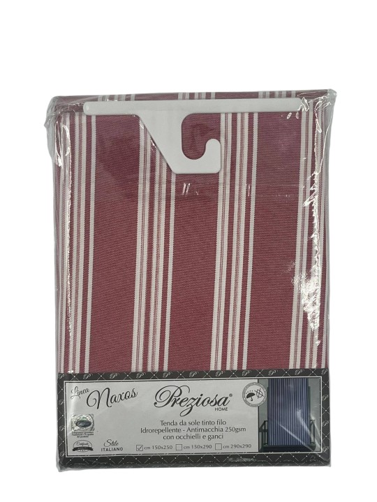 TENDA DA SOLE NAXOS 150X250CM ROSSO