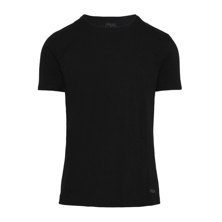 T-SHIRT MANICA CORTA GIROCOLLO FILA FU5002 NERO