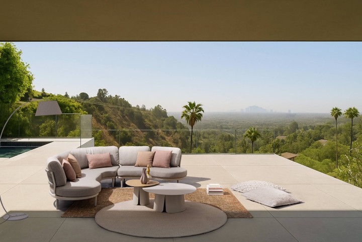 SET SALOTTO ANGOLARE C-C HELIOS PELICAN