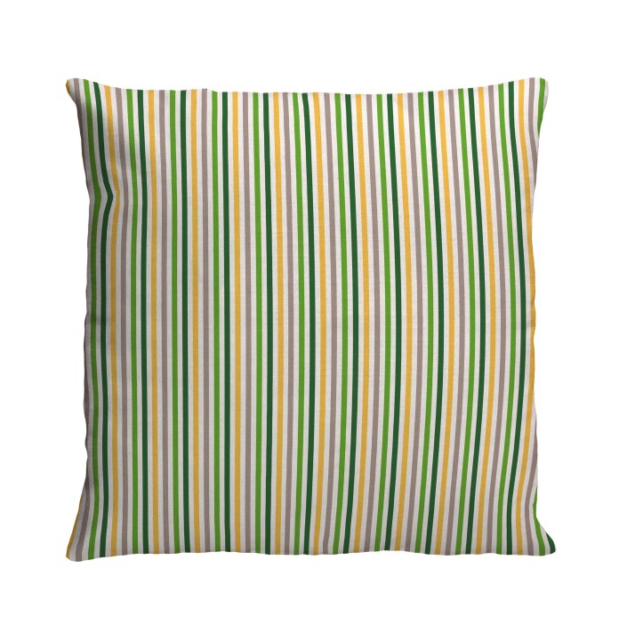 CUSCINO ARREDO 65X65 CA70N 26P02 6 RIGA PICCOLA VERDE