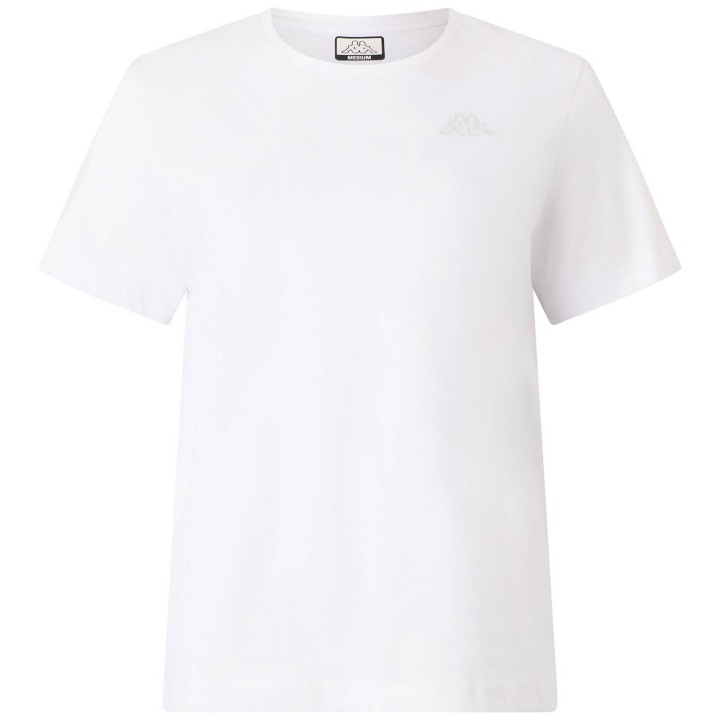 T-SHIRT DONNA LOGO SYLVIE 321Z4YW 001 BIANCO