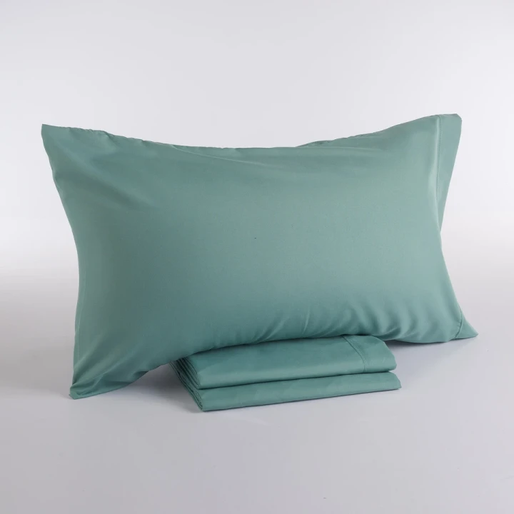 NO STIRO - MORE TIME COMPLETTO LETTO SINGOLO ILBLUBIANCHERIA SALVIA